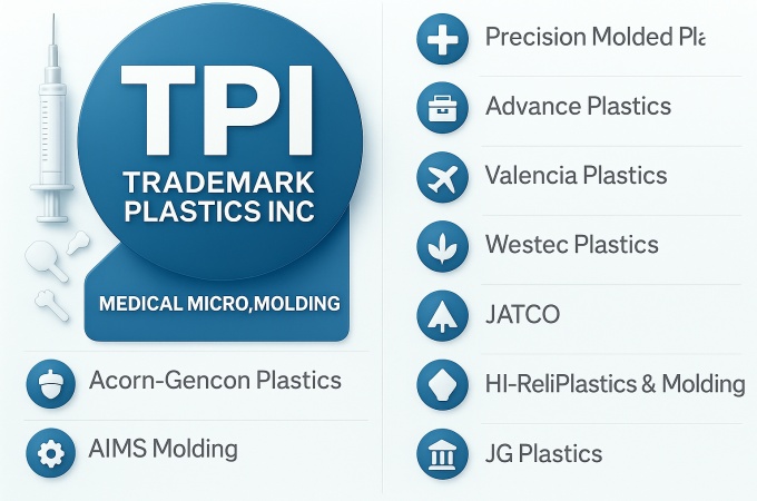 Plastic Injection Molding Companies in California 2025